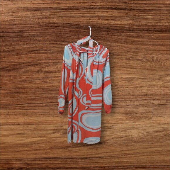 Banana Republic Women's Boho Retro Print Dress Size 2 - Picture 2 of 9